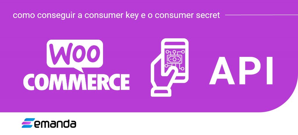 Api Woocommerce Consumer Key e a Consumer Secret