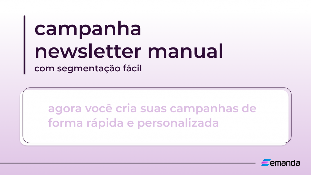Campanha Newsletter Manual