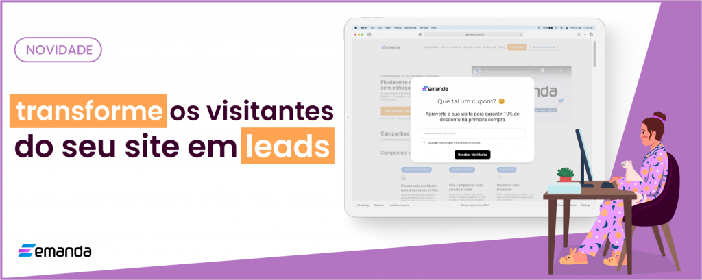 Transformar visitantes em leads e aumentar as vendas da sua loja