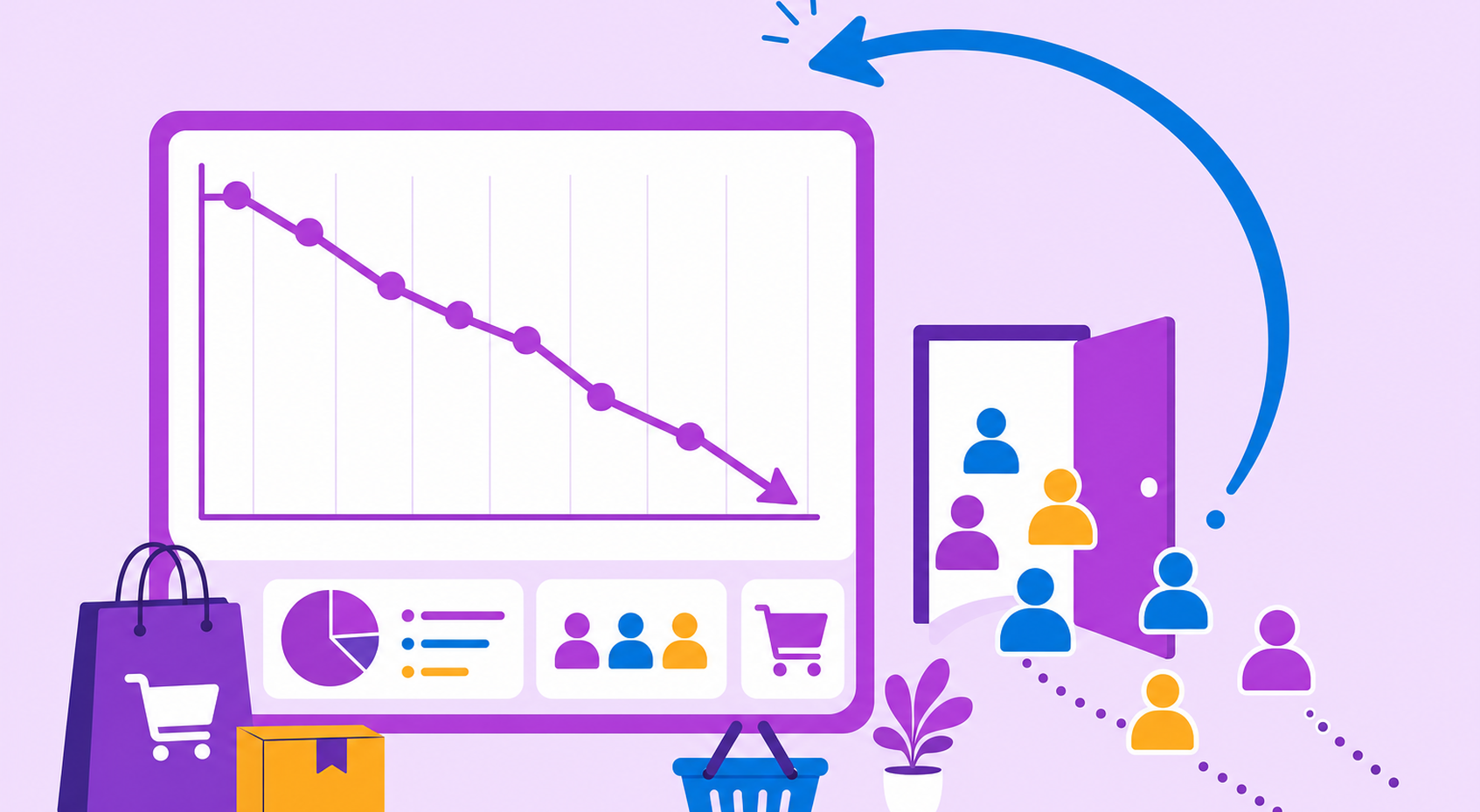 No momento, você está visualizando Taxa de churn no ecommerce: o que é e como calcular